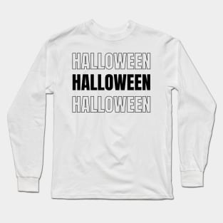 Simple Halloween Costume Idea. Halloween Gift Idea Long Sleeve T-Shirt